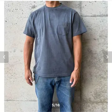 FJ SUPER SUNFADE BLACK POCKET 셔츠 미사용 새상품