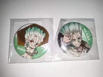 DMM 스크래치 Dr.STONE 캔뱃지 센쿠