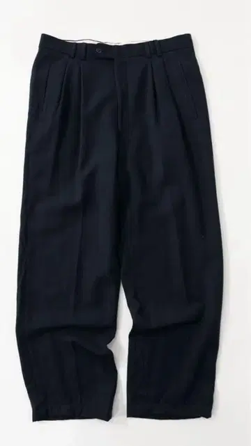 90s 2턱 와이드 슬랙스 썸머 울 드레이프감 빈티지 구제 의류