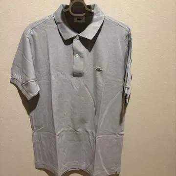 LACOSTE 그레이 피케 셔츠 사이즈 4