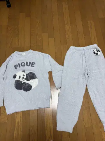 gelato pique 팬더 자수 룸웨어