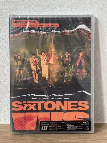[ 새상품 미개봉 ] SixTONES VVS 일반ver Blu-ray