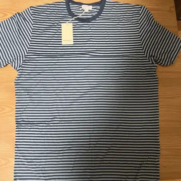 SUNSPEL 파랑 스트라이프 T셔츠 XL