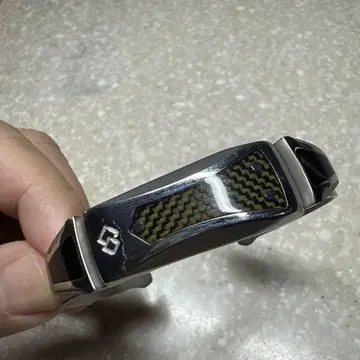 탄소섬유 오픈 뱅글 팔찌 사이즈 L