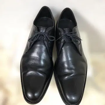 REGAL 블랙 가죽 드레스 신발 레이스업 26.5cm