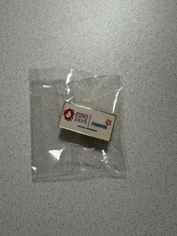 오사카 만박 파나마 핀 배지