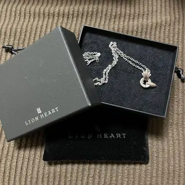 모드 스타일 LION HEART (라이온 하트) 실버 목걸이 펜던트