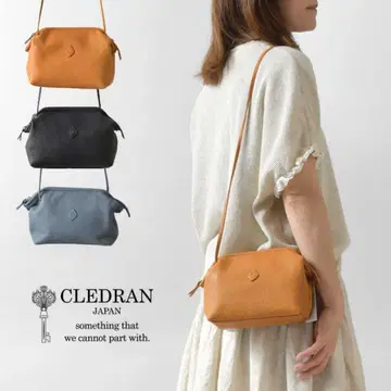 CLEDRAN 숄더백 블랙