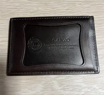 GANZO 간조 카드 케이스 패스 케이스 코도반 로고 엠보