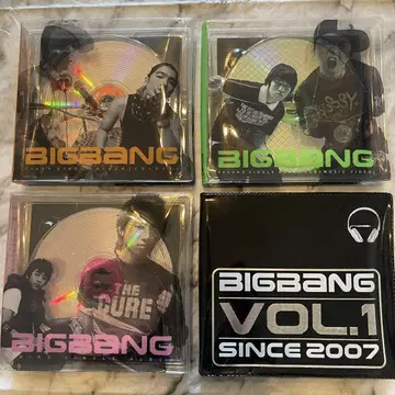 BIGBANG 1st 2nd 3rd 싱글 VOL.1 앨범 초레어