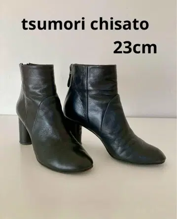츠모리치사토 숏부츠 블랙 tsumori chisato