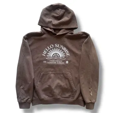 HELLO SUNRISE Arch Logo Hoodie