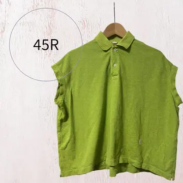 45R 진바 카노코 말 피케 셔츠
