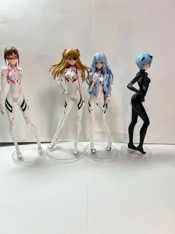 에반게리온 제일복권 레이 아스카 마리 피규어