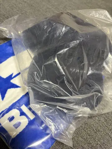 블루 블루 플랫 캡