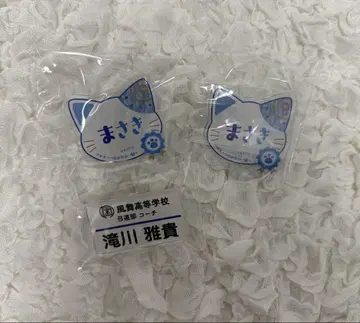 츠루네 타키가와 마사키 네임 배지 난자타운