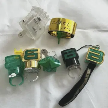 BIGBANG 키링 헤어핀 금 테이프 플래시 반지 T.O.P