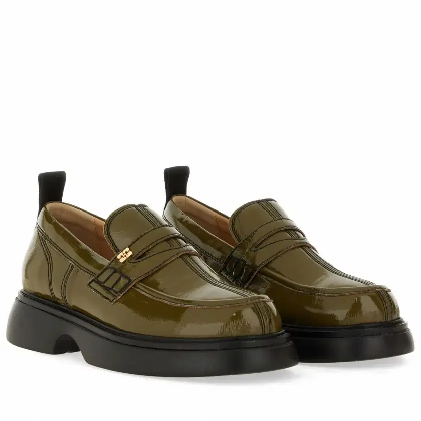 GANNI ミュールローファー　サイズ37 GANNI ミュールローファー サイズ37 Ganni(ガニー) サンダル・ミュール