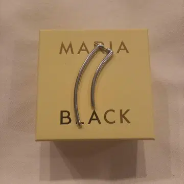 MARIA BLACK 실버 한쪽 귀걸이