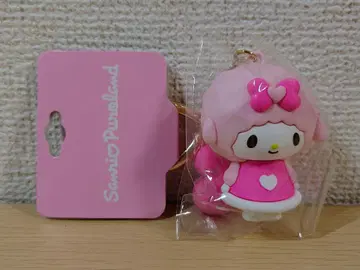 마이멜로디 키링 산리오 퓨로랜드 한정판 원포인트 하트