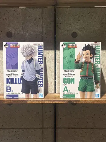 HUNTER x HUNTER 제일복권 그리드 아일랜드 A상 B상 세트
