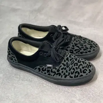 새상품급 VANS 에라 V95CF 레오파드 스웨이드 스니커즈 27cm