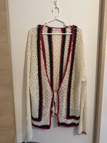 JOURNAL STANDARD 뜨개질 가디건 시스루 긴팔 겉옷