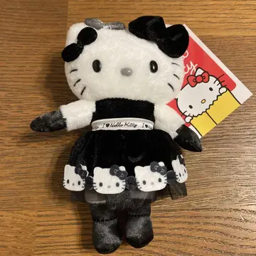 새상품 Hello Kitty 헬로키티 모노톤 드레스 키링 교토