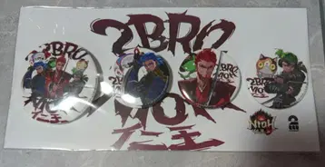 니오 x 2BRO. 콜라보 캔뱃지 TGS 게임쇼