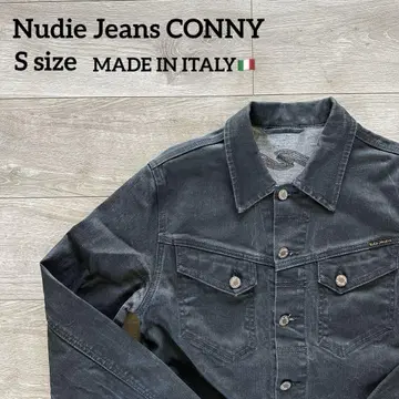 Nudie Jeans CONNY 데님 자켓 G 자켓 S 이탈리아제