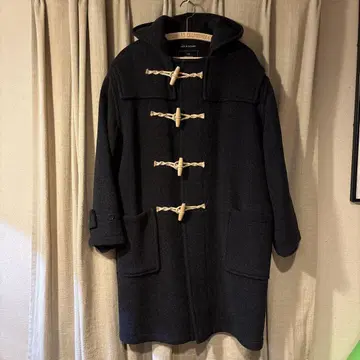 90s 블랙택 그로버올 더플 코트 MADE IN ENGLAND