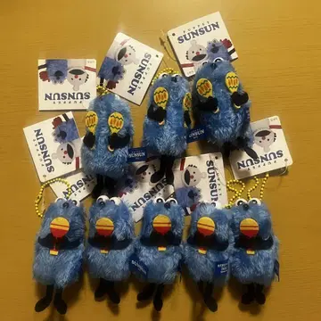 퍼펫 스 봉제 인형 마스코트 뮤직 GIGO 한정판 8체 세트