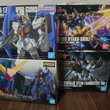 RG 건담 Mk-2 HG 슈퍼 건담 백식 시난주 슈타인