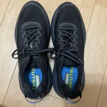 HOKA ONE ONE M BONDI 5 WIDE 블랙 28.5cm