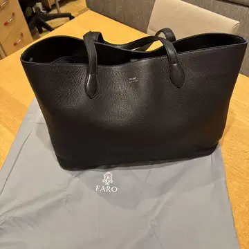 FARO 블랙 토트백