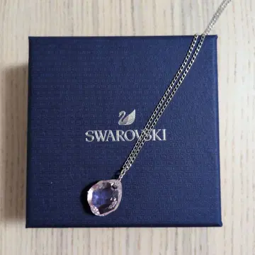 스와로브스키 Swarovski 목걸이 핑크 옅은 핑크