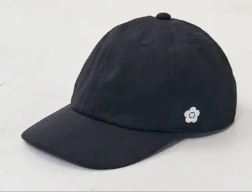 마리콴트 플라워 모티브 자수 캡