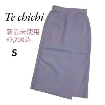 새상품 Techichi 테치치 스커트 블루 S