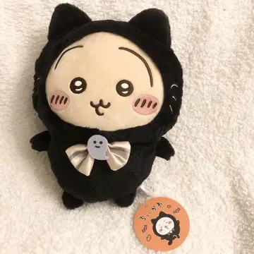 치이카와 (먼작귀) 검은 고양이 봉제 인형 토끼 택 포함 미사용 새상품