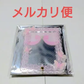후쿠야 포토 카드 아크릴 프레임 파피용 핑크