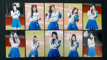스즈키 아이리 시구식 사진 10장 일본 햄 파이터즈
