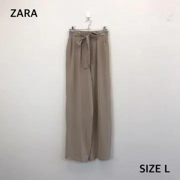 자라 ZARA 베이지 와이드 팬츠 L