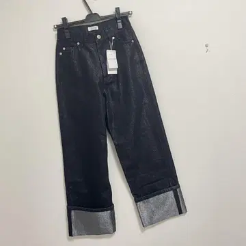 로리즈팜 오리카에시라메 데님 팬츠