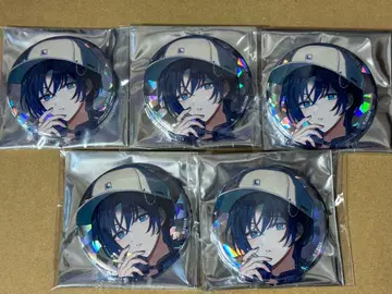 ReGLOSS 2주년 기념 랜덤 홀로그램 캔뱃지 카이토 아오 7개 세트