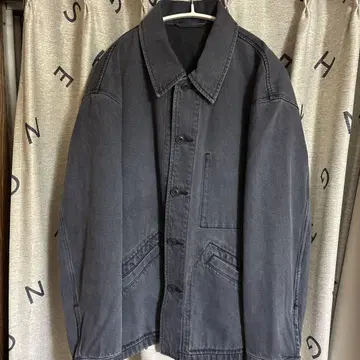 UNIQLO 오버사이즈 컬러 데님 자켓