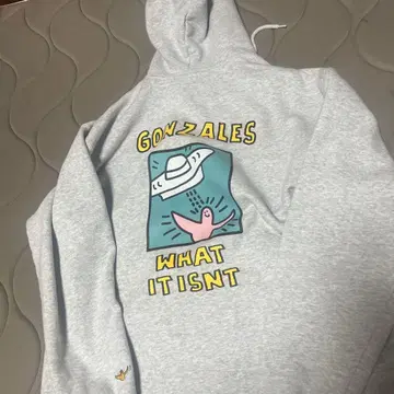 GONZALES 그레이 후드티