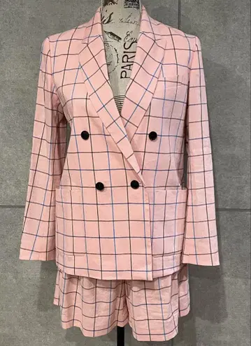 PS Paul Smith 린넨 혼방 셋업 자켓 벤체크
