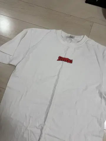 BIR DOG 화이트 T셔츠 L사이즈