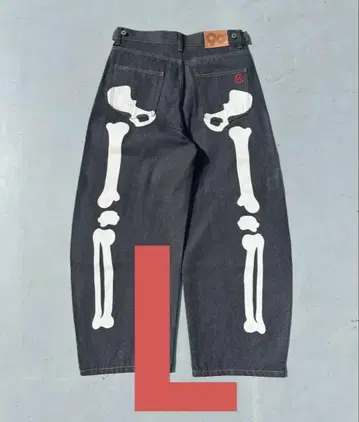 9090 본 핸드 리지드 데님 팬츠 데님 새상품