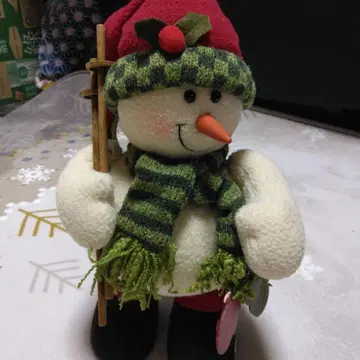 눈사람 봉제 인형